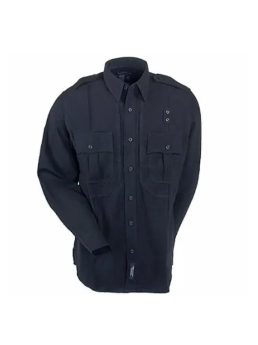 NWT - 5.11 Tactical Men's Black 2XL; Class B Long Sleeve w/ Zipper Front